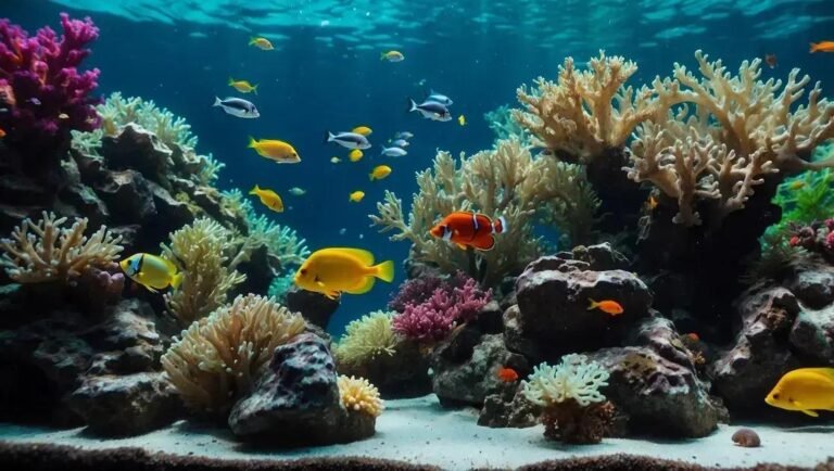 Aquários marinhos nano reef para corais moles com baixa exigência de iluminação