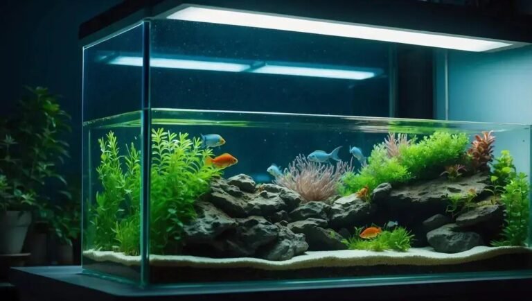 Ciclo de nitrogênio em aquários de baixa manutenção com plantas e pouca fauna