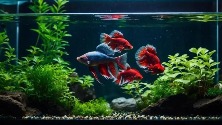 Ciclo do nitrogênio em aquários de peixes betta com substrato inerte