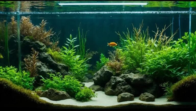 Controle de algas verdes em aquários plantados de baixa tecnologia sem CO₂