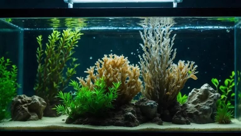 Filtro esponja para criação de alevinos de guppy em tanques de reprodução