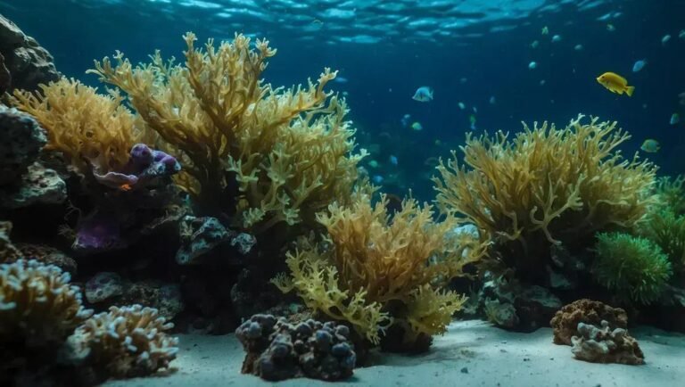 Refúgio para aquários marinhos com macroalgas chaetomorpha e iluminação específica