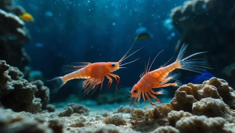 Compatibilidade de camarões limpadores em aquários marinhos com peixes agressivos