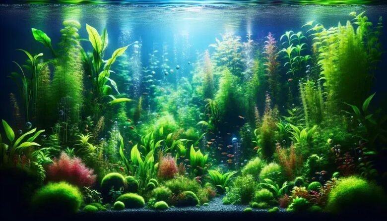 Plantas flutuantes para aquários sem tampa com bettas e baixa movimentação de água