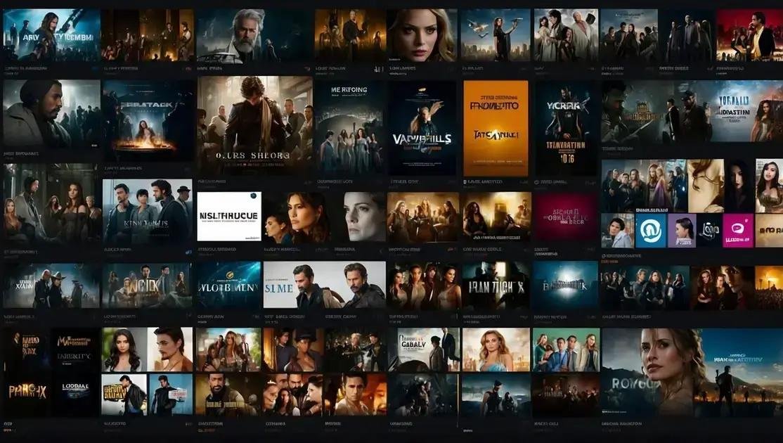 Comparação com outras plataformas de streaming