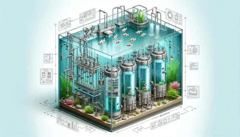 Planejamento hidráulico para sistemas de filtragem multiestágio em aquários acima de 300 litros