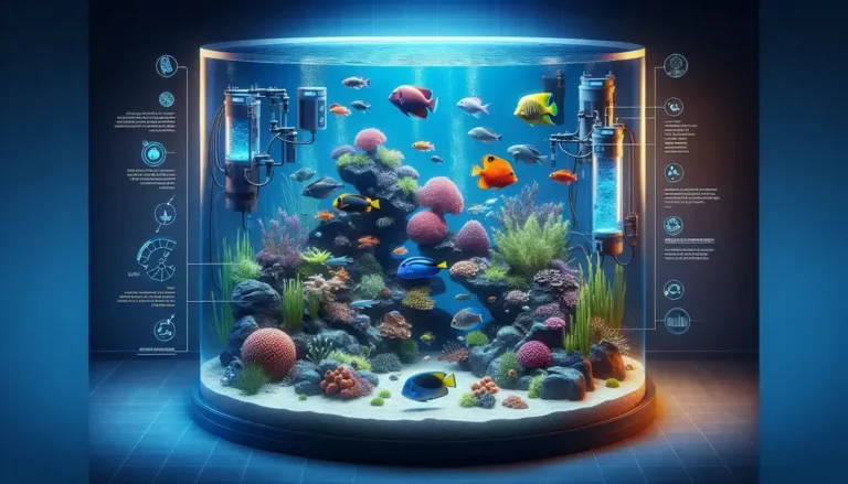 Aquários marinhos FOWLR com peixes grandes e manejo de nutrientes para evitar acúmulo de nitrato